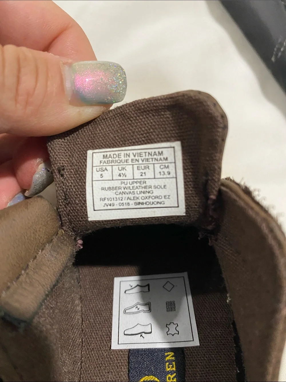 Ralph Lauren Brown Toddler Wingtip Shoes